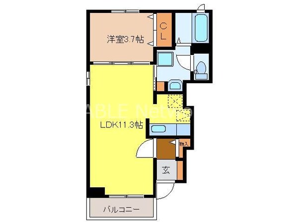 メゾンド希の物件間取画像